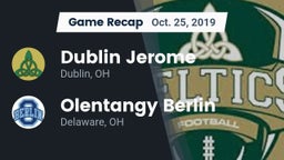 Recap: Dublin Jerome  vs. Olentangy Berlin  2019