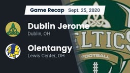Recap: Dublin Jerome  vs. Olentangy  2020