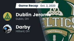 Recap: Dublin Jerome  vs. Darby  2020