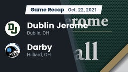 Recap: Dublin Jerome  vs. Darby  2021