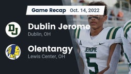 Recap: Dublin Jerome  vs. Olentangy  2022