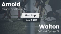 Matchup: Arnold vs. Walton  2016