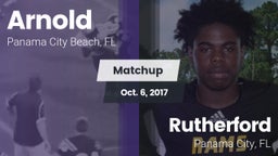 Matchup: Arnold vs. Rutherford  2017