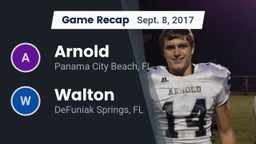 Recap: Arnold  vs. Walton  2017