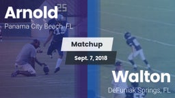 Matchup: Arnold vs. Walton  2018