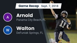 Recap: Arnold  vs. Walton  2018