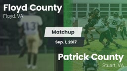 Matchup: Floyd County vs. Patrick County  2017