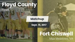 Matchup: Floyd County vs. Fort Chiswell  2017