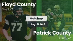 Matchup: Floyd County vs. Patrick County  2018