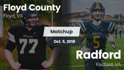 Matchup: Floyd County vs. Radford  2018