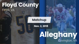 Matchup: Floyd County vs. Alleghany  2018