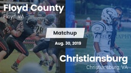 Matchup: Floyd County vs. Christiansburg  2019