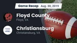 Recap: Floyd County  vs. Christiansburg  2019