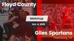 Matchup: Floyd County vs. Giles  Spartans 2019