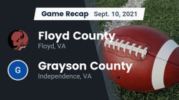 Recap: Floyd County  vs. Grayson County  2021