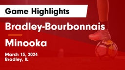 Bradley-Bourbonnais  vs Minooka  Game Highlights - March 13, 2024