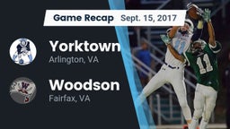 Recap: Yorktown  vs. Woodson  2017