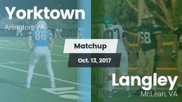 Matchup: Yorktown vs. Langley  2017