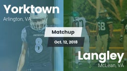 Matchup: Yorktown vs. Langley  2018