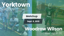 Matchup: Yorktown vs. Woodrow Wilson  2019