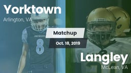 Matchup: Yorktown vs. Langley  2019