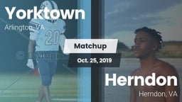 Matchup: Yorktown vs. Herndon  2019
