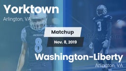 Matchup: Yorktown vs. Washington-Liberty  2019
