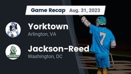 Recap: Yorktown  vs. Jackson-Reed  2023