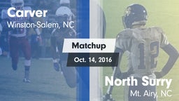 Matchup: Carver vs. North Surry  2016