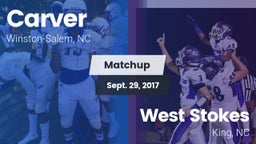 Matchup: Carver vs. West Stokes  2017