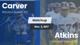 Matchup: Carver vs. Atkins  2017