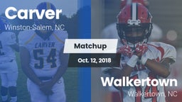 Matchup: Carver vs. Walkertown  2018