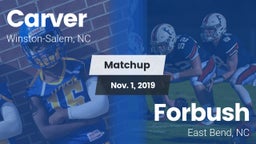 Matchup: Carver vs. Forbush  2019