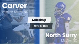 Matchup: Carver vs. North Surry  2019