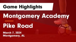 Montgomery Academy  vs Pike Road  Game Highlights - March 7, 2024
