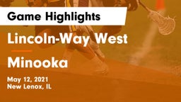 Lincoln-Way West  vs Minooka  Game Highlights - May 12, 2021