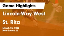 Lincoln-Way West  vs St. Rita  Game Highlights - March 26, 2022