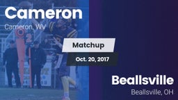 Matchup: Cameron vs. Beallsville  2017