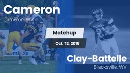 Matchup: Cameron vs. Clay-Battelle  2018