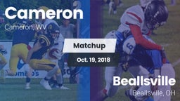 Matchup: Cameron vs. Beallsville  2018