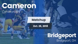 Matchup: Cameron vs. Bridgeport  2018