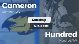 Matchup: Cameron vs. Hundred   2019