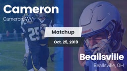 Matchup: Cameron vs. Beallsville  2019