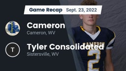 Recap: Cameron  vs. Tyler Consolidated  2022