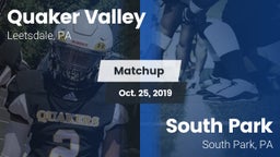 Matchup: Quaker Valley vs. South Park  2019