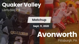 Matchup: Quaker Valley vs. Avonworth  2020