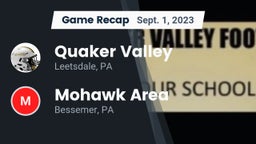 Recap: Quaker Valley  vs. Mohawk Area  2023