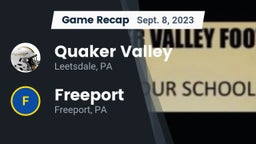 Recap: Quaker Valley  vs. Freeport  2023