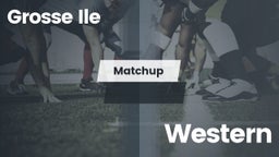 Matchup: Grosse Ile vs. Western  2016
