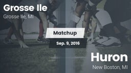 Matchup: Grosse Ile vs. Huron  2016